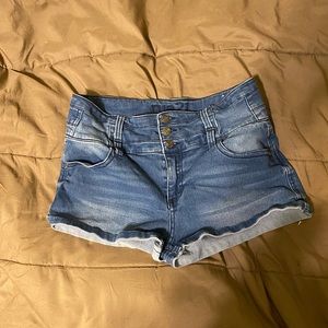 Rue 21 High Waisted Denim Shorts